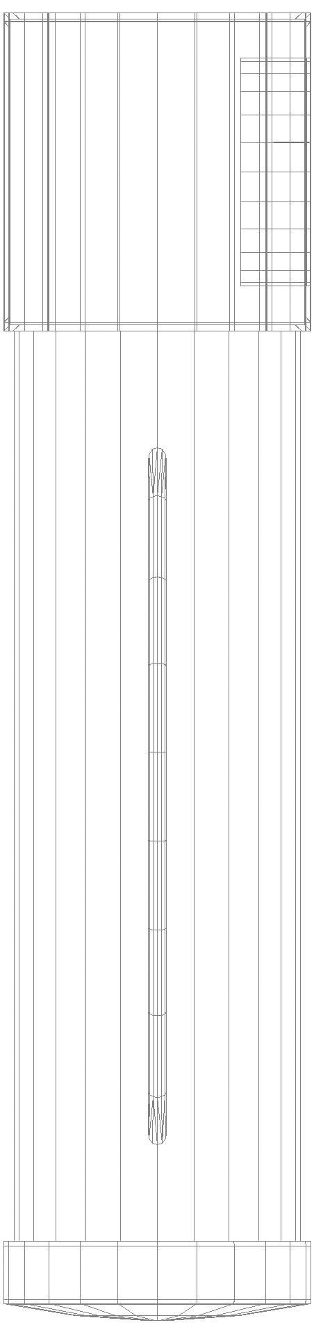 HEWI Aufrüsts. WC-Spül, re, SKG 950.50.1/B20/.3 tiefschwarz