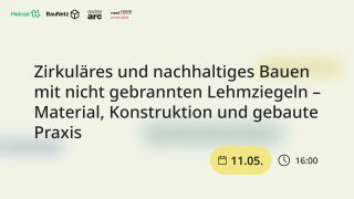 Webinar: Bauen mit Lehm
