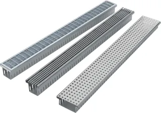 Drainage- und Entwässerungsrinnen Drainage- und Entwässerungsrinnen