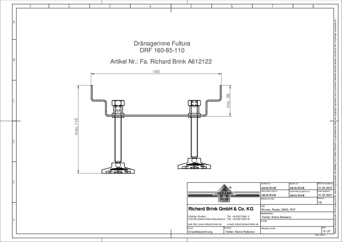 Richard Brink - Dränagerinne Fultura