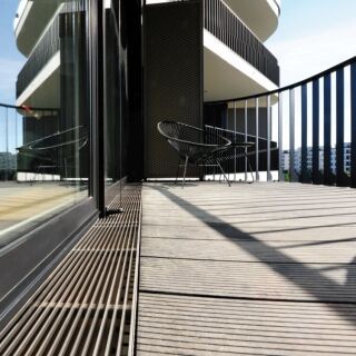 Entwässerung für Balkon und Terrassen