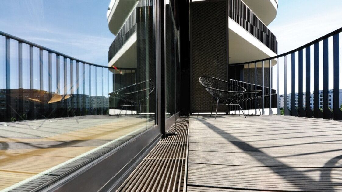Entwässerung für Balkon und Terrassen