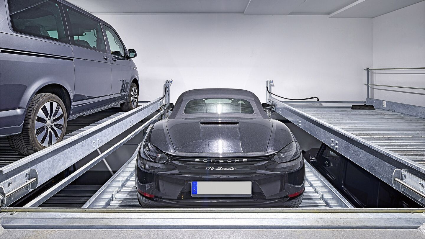 KLAUS Multiparking - Halbautomatische Parksysteme