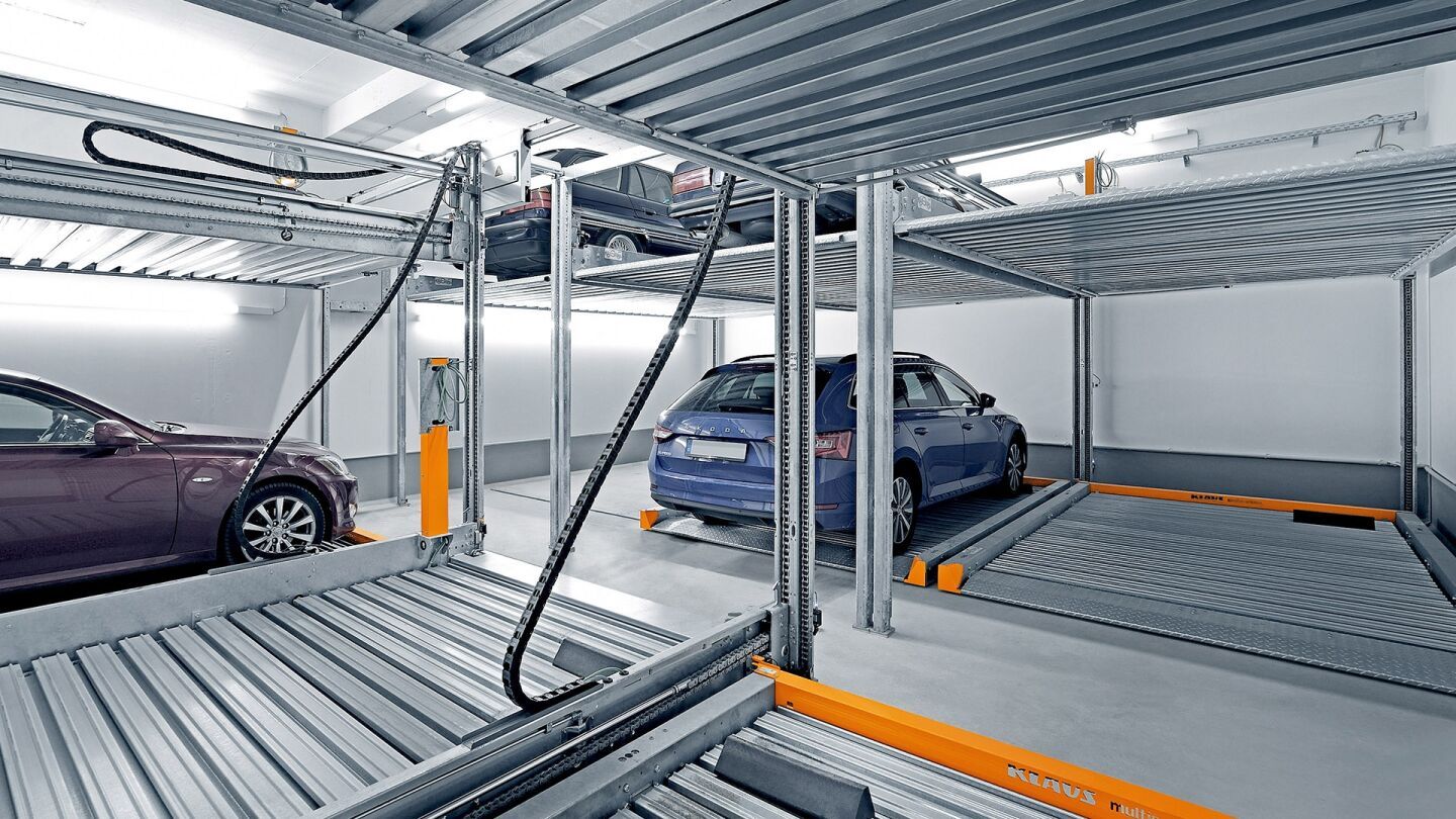 KLAUS Multiparking - Halbautomatische Parksysteme