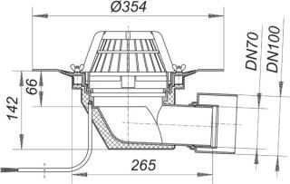 DALLMER Dachablauf 64 Dallmer - DALLMER Dachablauf 64