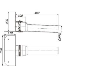 DALLMER Attikaablauf Dallmer - DALLMER Attikaablauf