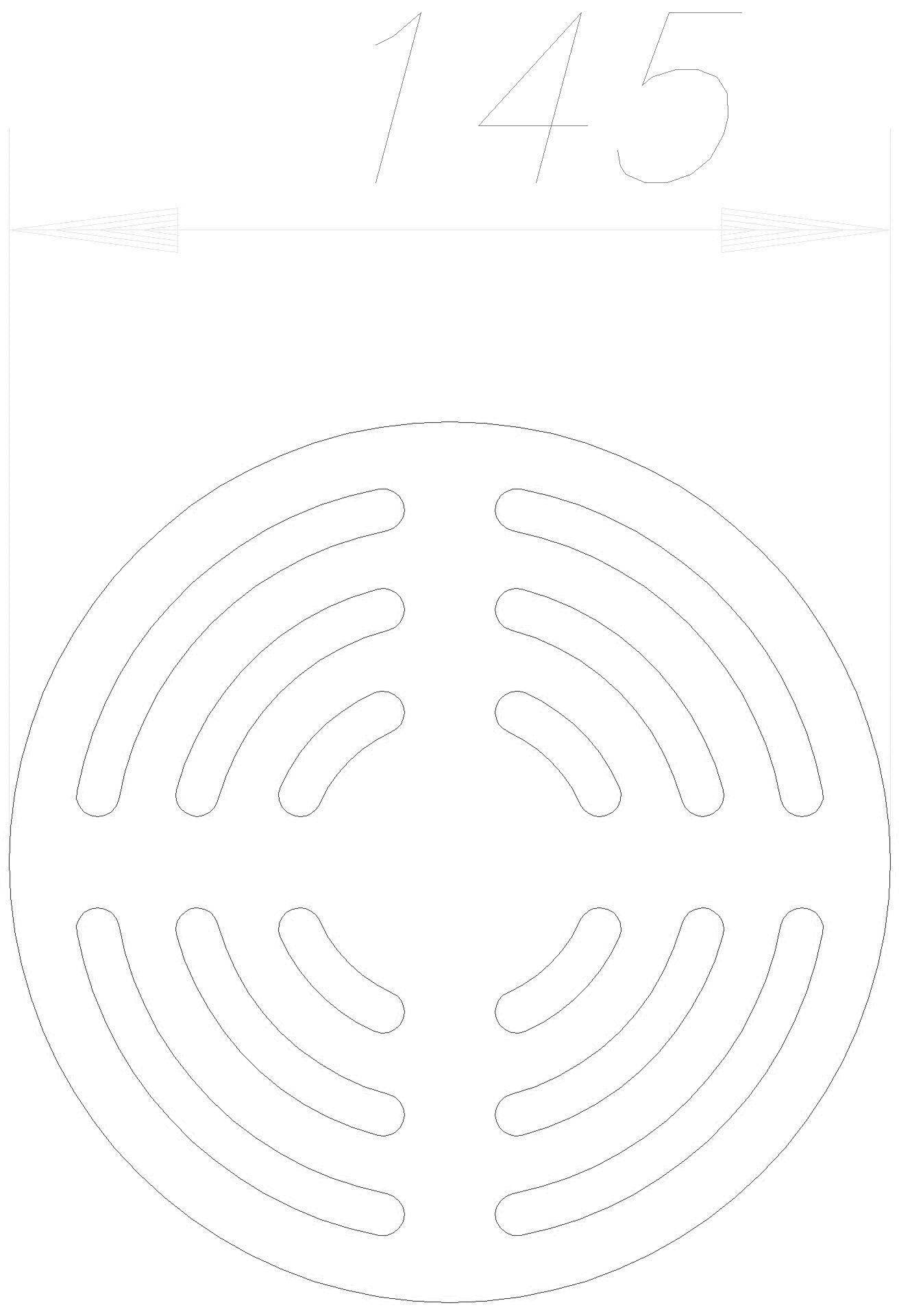 Dallmer - DALLMER Rost VER, d: 145 mm