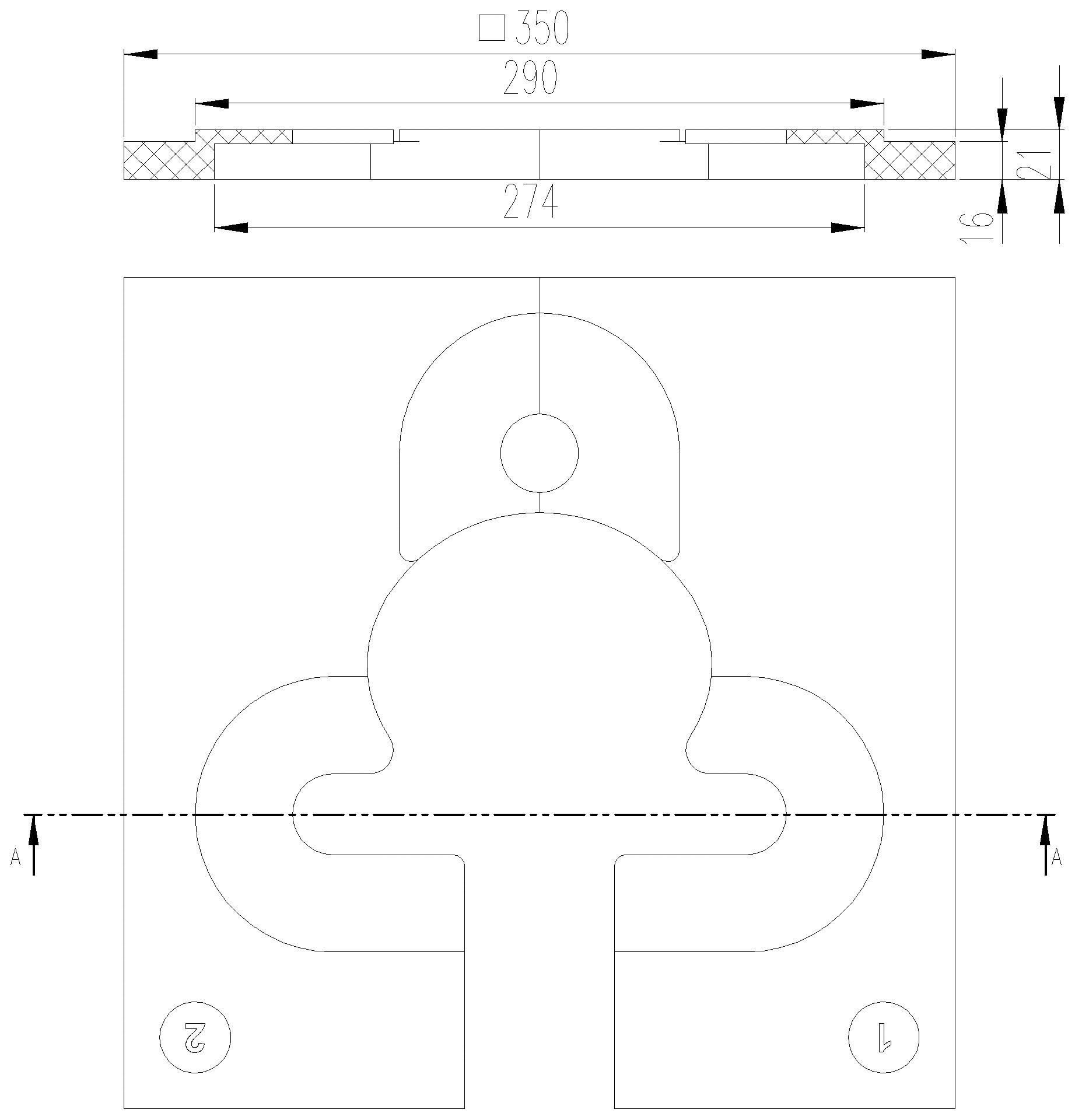 DALLMER Montagehilfe DallDrain Plan