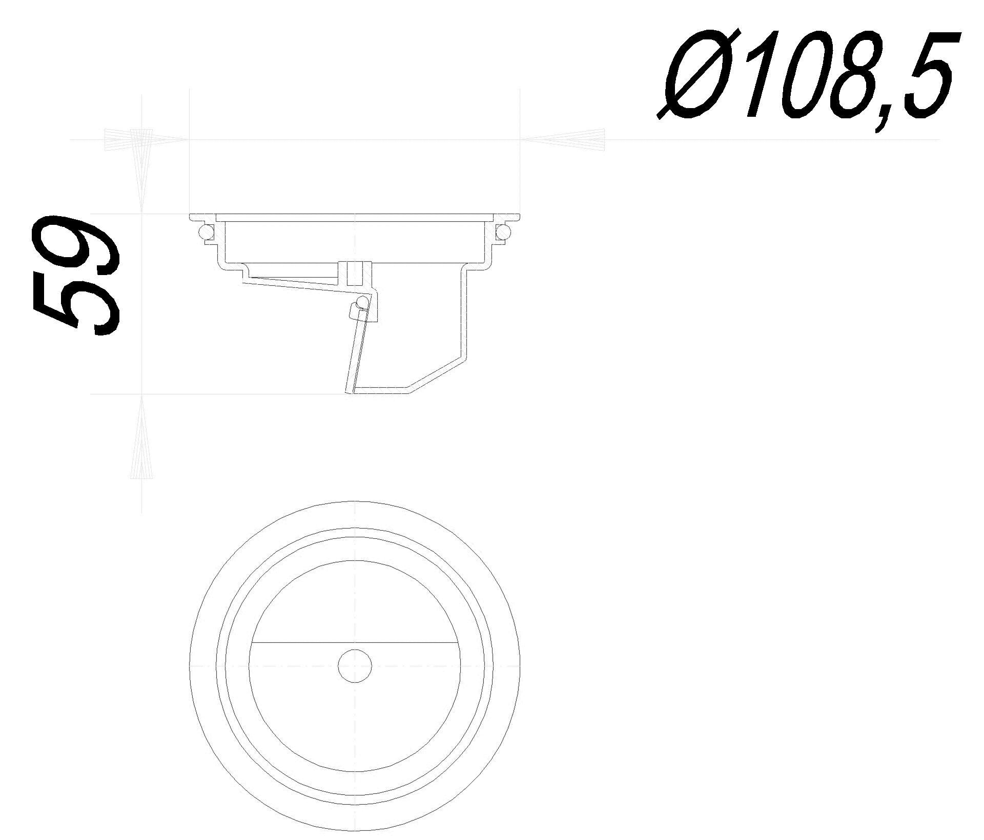 Dallmer - DALLMER Geruch- u. Schaumsperre S10/12