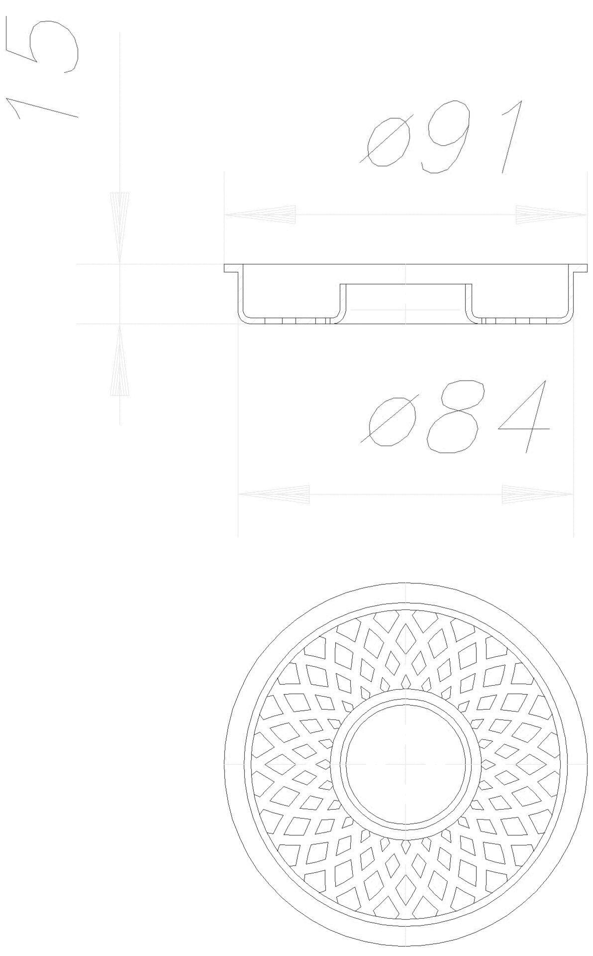 DALLMER Schmutz- und Haarfangsieb S 10