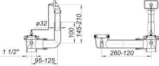 DALLMER Ab- und Überlauf-Set 024 Dallmer - DALLMER Ab- und Überlauf-Set 024