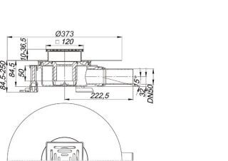 DALLMER DallDrain Select Bodenablauf Dallmer - DALLMER DallDrain Select Bodenablauf