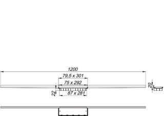 DALLMER CeraWall Connect Duschrinne Dallmer - DALLMER CeraWall Connect Duschrinne