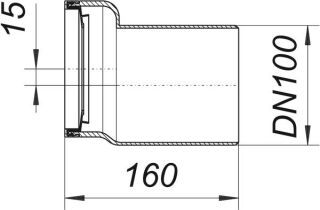 DALLMER WC-Anschluss-Stutzen 781 Dallmer - DALLMER WC-Anschluss-Stutzen 781 (GTIN: 4001636250520, HAN: 250520)