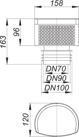 DALLMER DallVent Rohrbelüfter Dallmer - DALLMER DallVent Rohrbelüfter