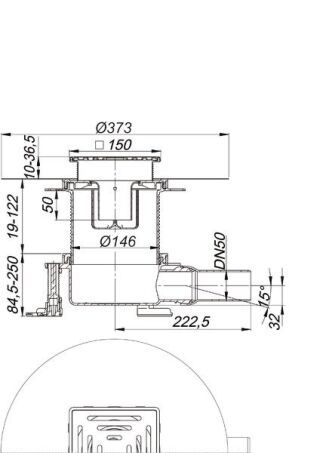 Dallmer - DALLMER DallDrain Select Vario Bodenablauf (GTIN: 4001636517050, HAN: 517050)