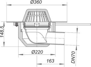 DALLMER Dachablauf 64 Dallmer - DALLMER Dachablauf 64