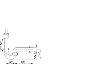 DALLMER Waschgeräte-Siphon Dallmer - DALLMER Waschgeräte-Siphon