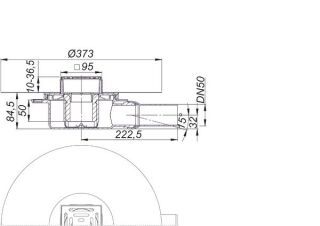 DALLMER DallDrain Pure Bodenablauf Dallmer - DALLMER DallDrain Pure Bodenablauf