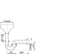 DALLMER Tropfwasser-Siphon Dallmer - DALLMER Tropfwasser-Siphon