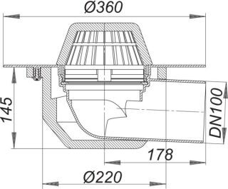 DALLMER Dachablauf 64 Dallmer - DALLMER Dachablauf 64