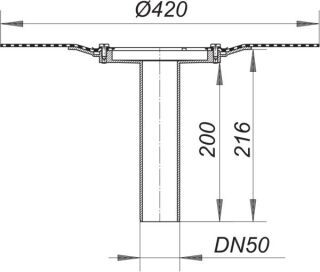 DALLMER DallBit Balkonablaufgehäuse 84 Dallmer - DALLMER DallBit Balkonablaufgehäuse 84