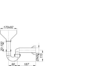 DALLMER Tropfwasser-Siphon Dallmer - DALLMER Tropfwasser-Siphon