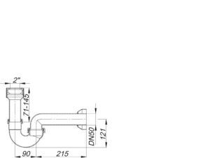 DALLMER Ausgussbecken-/Urinal-Siphon 119 Dallmer - DALLMER Ausgussbecken-/Urinal-Siphon 119 (GTIN: 4001636030924, HAN: 030924)
