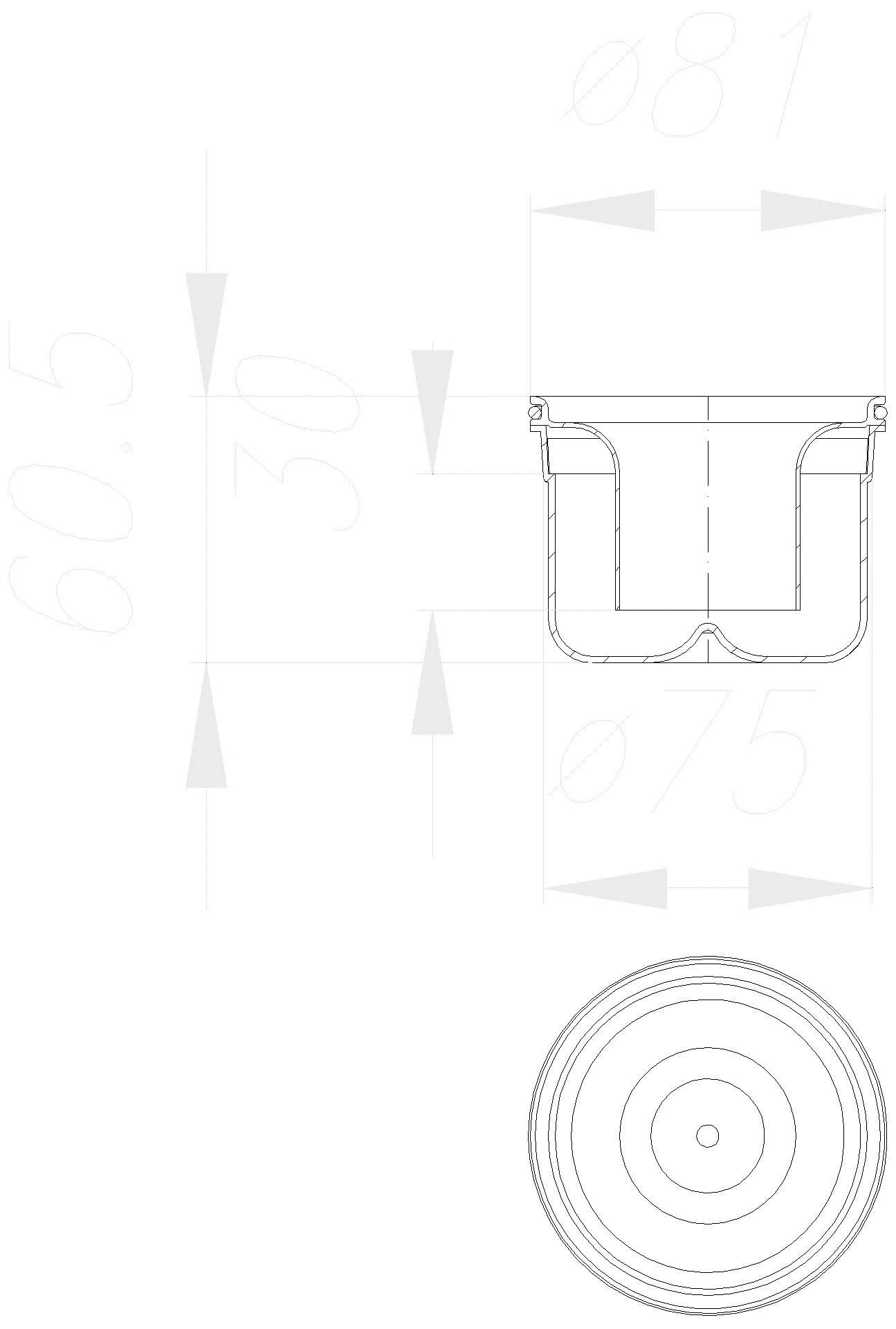 Dallmer - DALLMER Geruchverschlusseinsatz 42