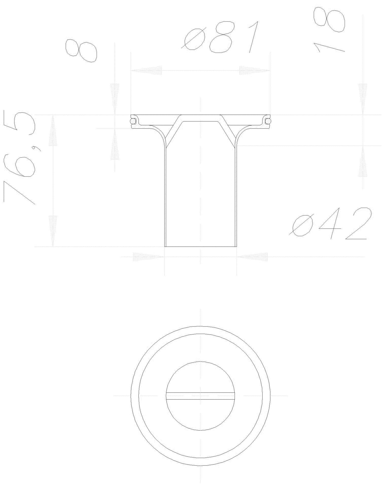 Dallmer - DALLMER Geruchverschlusseinsatz 46