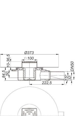DALLMER DallDrain Select Bodenablauf Dallmer - DALLMER DallDrain Select Bodenablauf