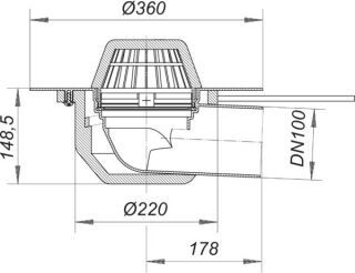 DALLMER Dachablauf 64 Dallmer - DALLMER Dachablauf 64