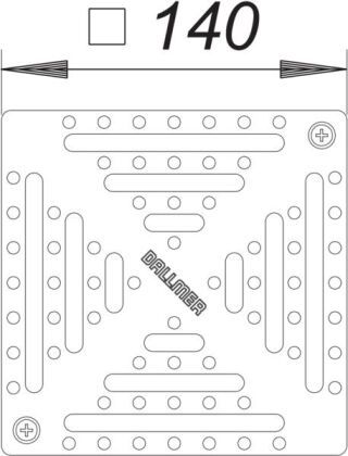 DALLMER Rost RHS Dallmer - DALLMER Rost RHS