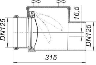 DALLMER Stausafe Rückstauverschluss E Dallmer - DALLMER Stausafe Rückstauverschluss E