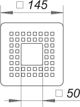 DALLMER QuadraStone Rost Dallmer - DALLMER QuadraStone Rost (GTIN: 4001636502117, HAN: 502117)