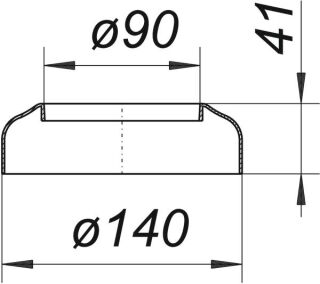 DALLMER WC-Rosette Dallmer - DALLMER WC-Rosette