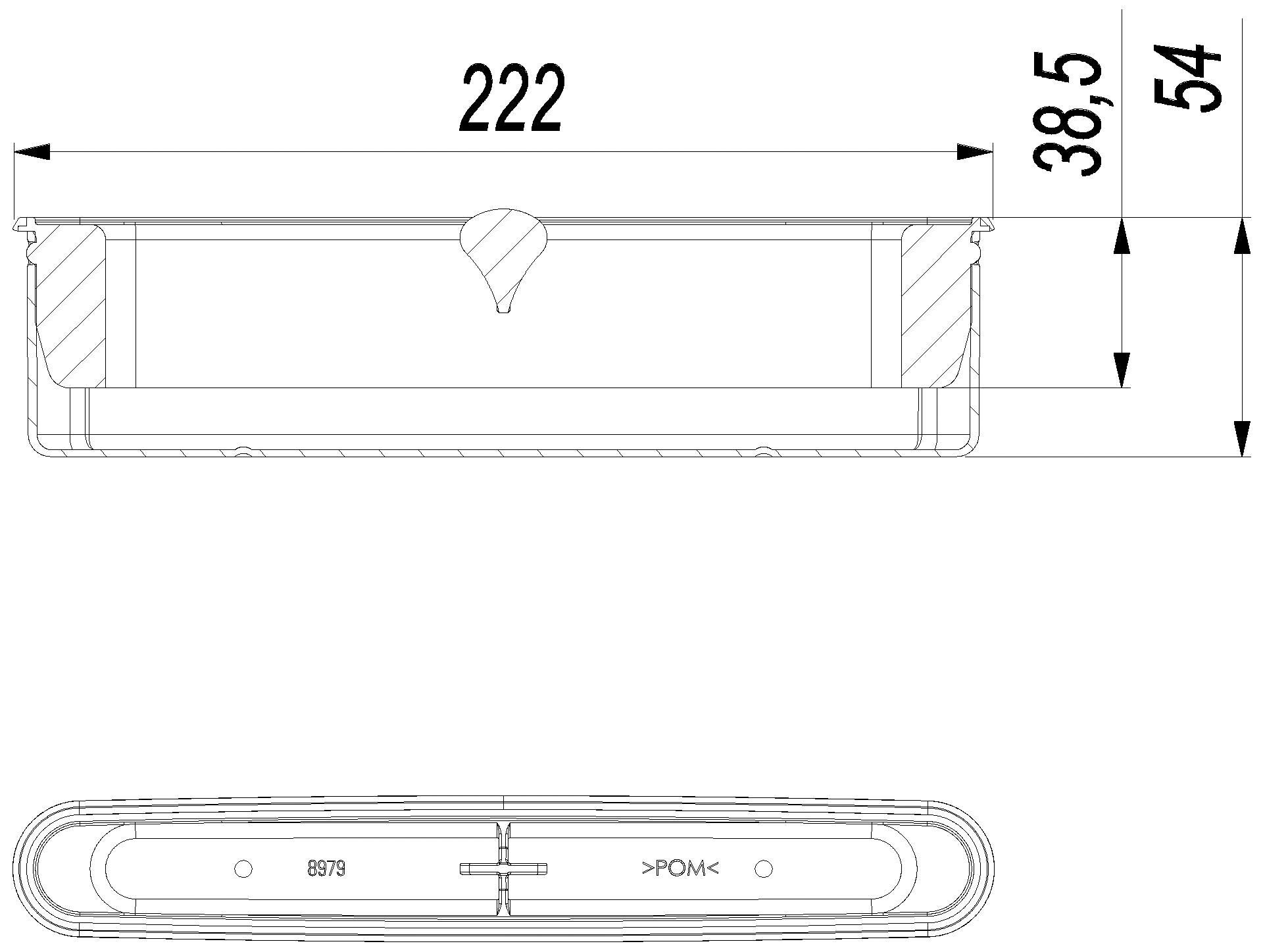 DALLMER Geruchsverschluss DallFlex 2.0 Plan