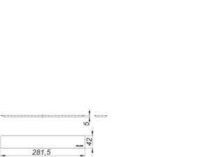 DALLMER CeraWall Select Abdeckung Dallmer - DALLMER CeraWall Select Abdeckung
