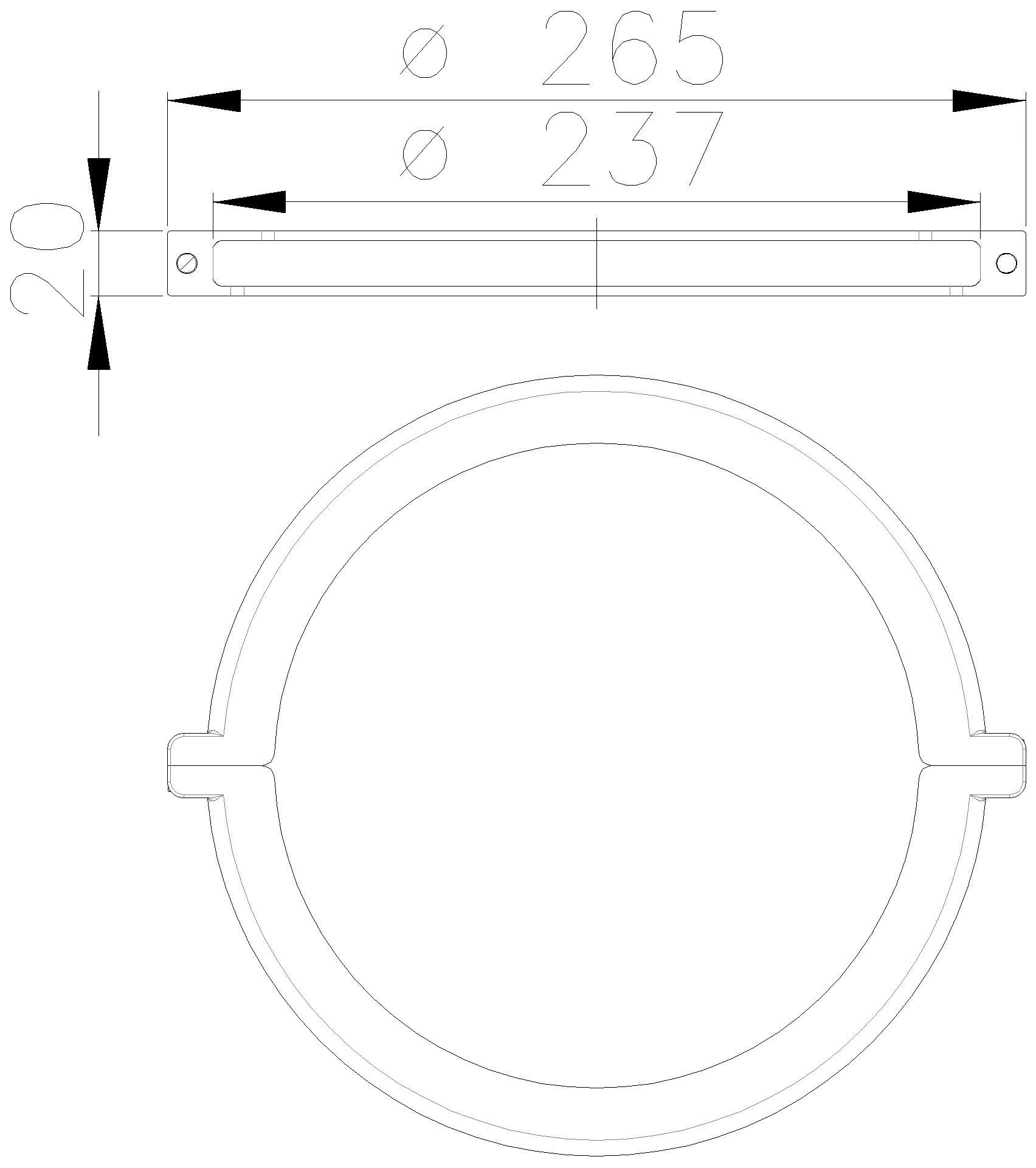 Dallmer - DALLMER Sicherungsschelle DallSafe 200