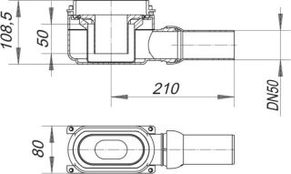 DALLMER CeraLine Ablaufgehäuse Dallmer - DALLMER CeraLine Ablaufgehäuse (GTIN: 4001636520692, HAN: 520692)