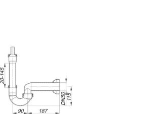 DALLMER Waschgeräte-Siphon Dallmer - DALLMER Waschgeräte-Siphon