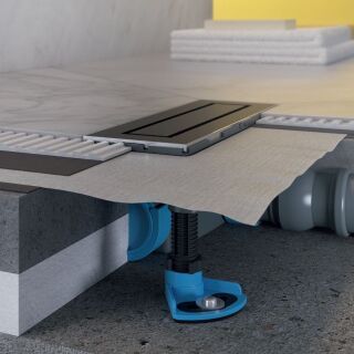DallFlex 2.0 - Ablaufgehäuse für Duschrinnen bodengleicher Duschen