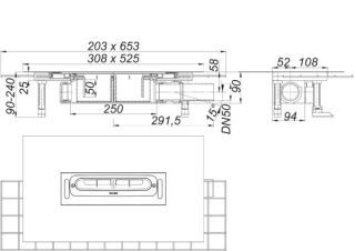 DALLMER CeraFlex Ablaufgehäuse Dallmer - DALLMER CeraFlex Ablaufgehäuse (GTIN: 4001636537140, HAN: 537140)