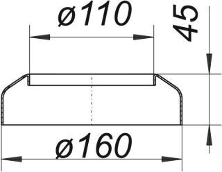 DALLMER WC-Rosette Dallmer - DALLMER WC-Rosette