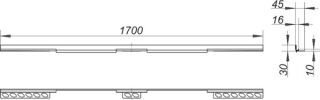 DALLMER CeraWall Individual Duo Duschrinne Dallmer - DALLMER CeraWall Individual Duo Duschrinne