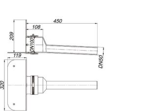 DALLMER Attikaablauf Dallmer - DALLMER Attikaablauf