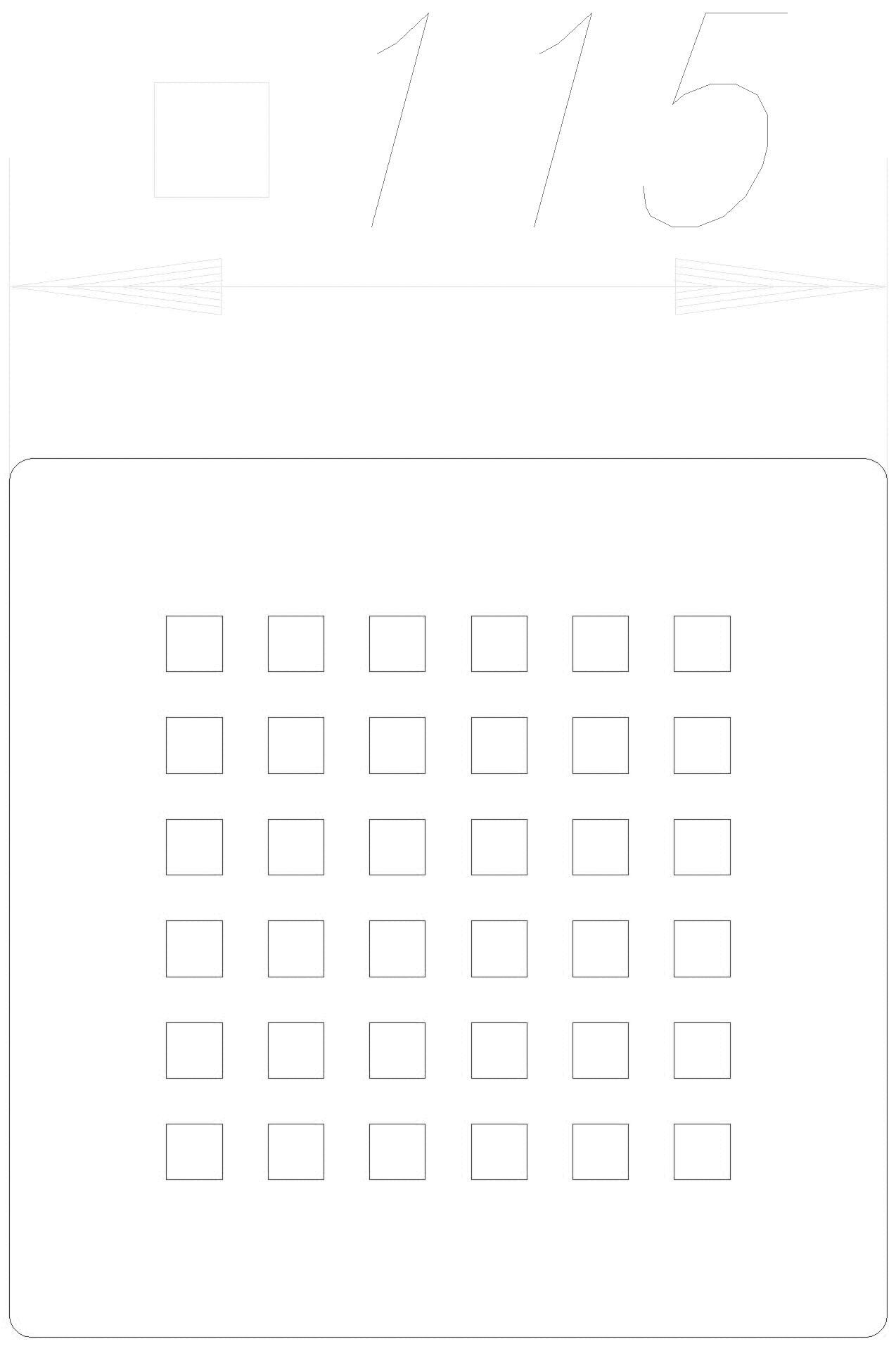 Dallmer - DALLMER Rost Quadra, 115