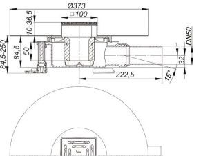 DALLMER DallDrain Select Bodenablauf Dallmer - DALLMER DallDrain Select Bodenablauf