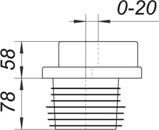 DALLMER WC-Verbinder Dallmer - DALLMER WC-Verbinder