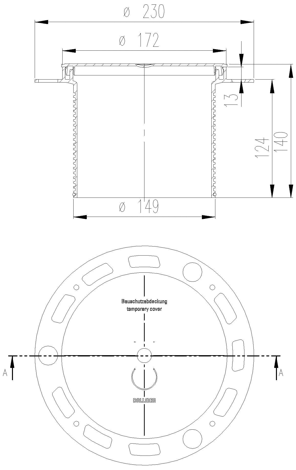 DALLMER Aufstockelement DallDrain